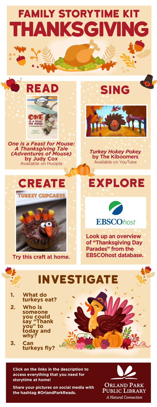 Family Storytime Kit-Thanksgiving - Orland Park Public Library